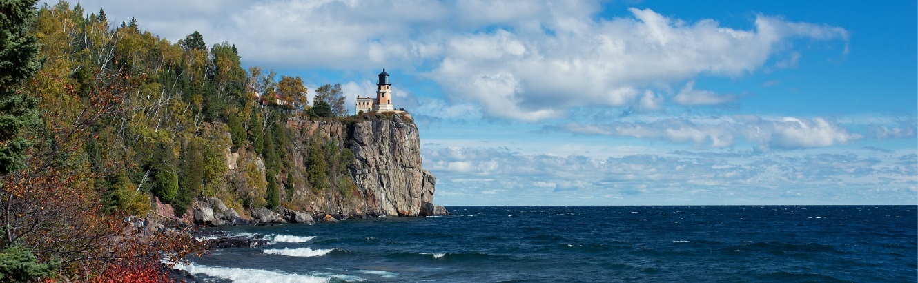 Lighthouse on a cliff